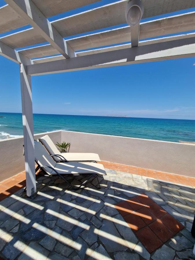 Astra Sea View Apartment, Sea Front Kokkini Hani Exterior photo